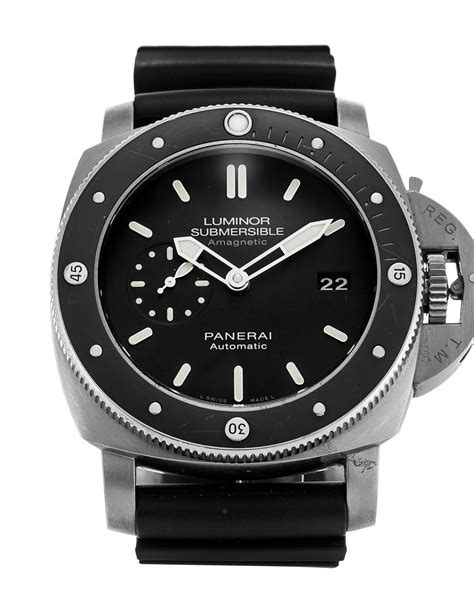 panerai submersible on hand|pre owned panerai submersible.